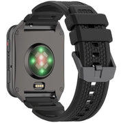 For Garmin Venu X1 Armor Silicone Watch Band(Black)