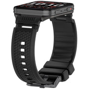 For Garmin Venu X1 Armor Silicone Watch Band(Black)