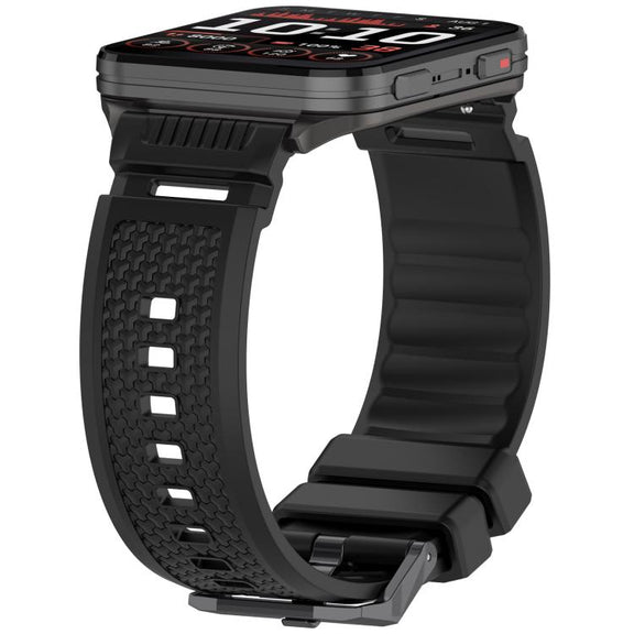 For Garmin Venu X1 Armor Silicone Watch Band(Black)
