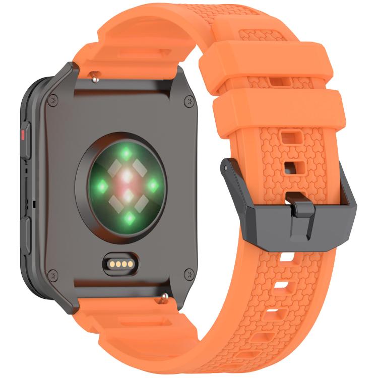 For Garmin Venu X1 Armor Silicone Watch Band(Orange)