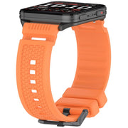 For Garmin Venu X1 Armor Silicone Watch Band(Orange)