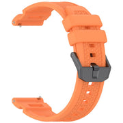 For Garmin Venu X1 Armor Silicone Watch Band(Orange)