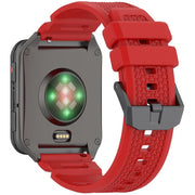 For Garmin Venu X1 Armor Silicone Watch Band(Red)