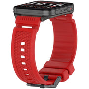For Garmin Venu X1 Armor Silicone Watch Band(Red)