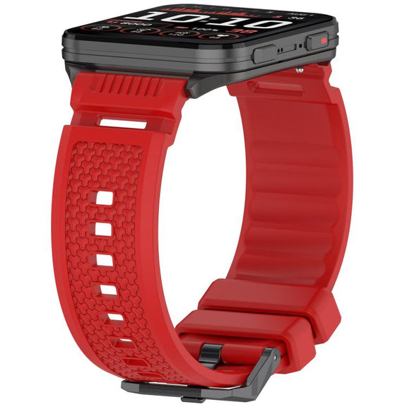 For Garmin Venu X1 Armor Silicone Watch Band(Red)