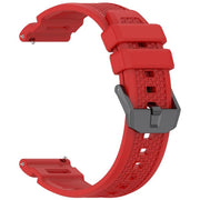 For Garmin Venu X1 Armor Silicone Watch Band(Red)