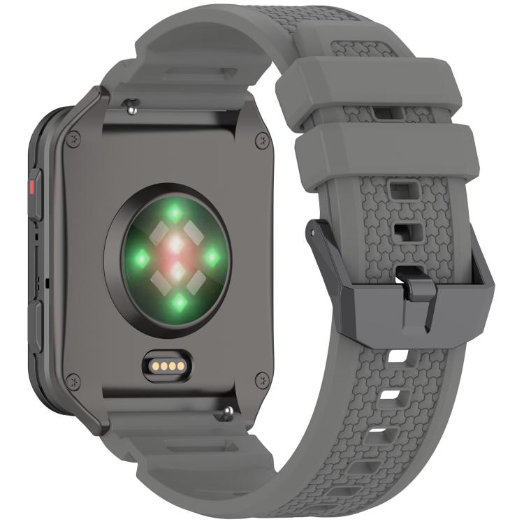 For Garmin Venu X1 Armor Silicone Watch Band(Dark Gray)