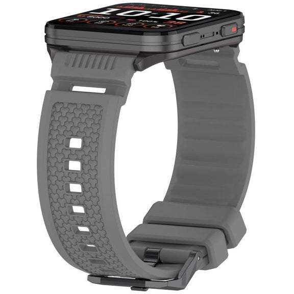 For Garmin Venu X1 Armor Silicone Watch Band(Dark Gray)