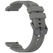 For Garmin Venu X1 Armor Silicone Watch Band(Dark Gray)
