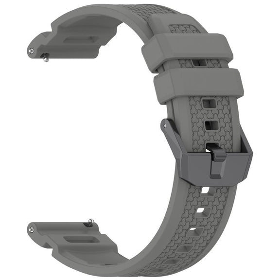 For Garmin Venu X1 Armor Silicone Watch Band(Dark Gray)