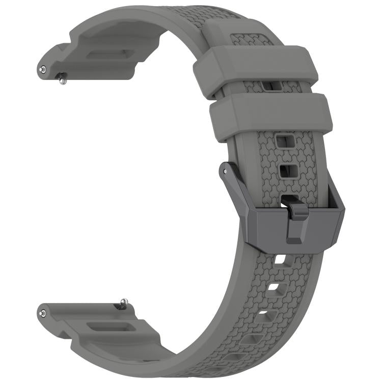 For Garmin Venu X1 Armor Silicone Watch Band(Dark Gray)