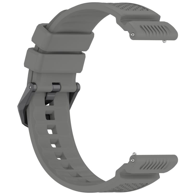 For Garmin Venu X1 Armor Silicone Watch Band(Dark Gray)