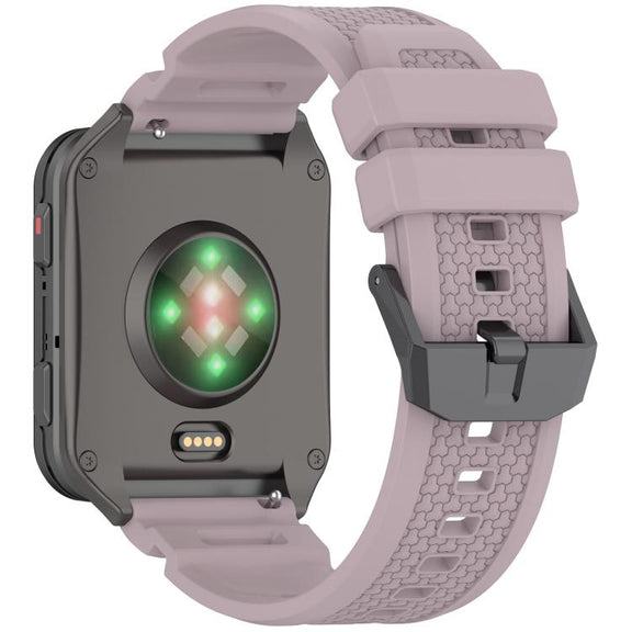 For Garmin Venu X1 Armor Silicone Watch Band(Roland Purple)