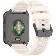 For Garmin Venu X1 Armor Silicone Watch Band(Starlight)