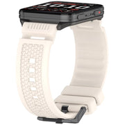 For Garmin Venu X1 Armor Silicone Watch Band(Starlight)
