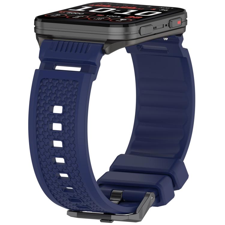 For Garmin Venu X1 Armor Silicone Watch Band(Dark Blue)