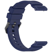 For Garmin Venu X1 Armor Silicone Watch Band(Dark Blue)
