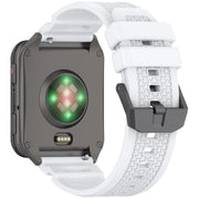 For Garmin Venu X1 Armor Silicone Watch Band(White)