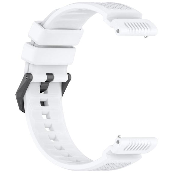 For Garmin Venu X1 Armor Silicone Watch Band(White)