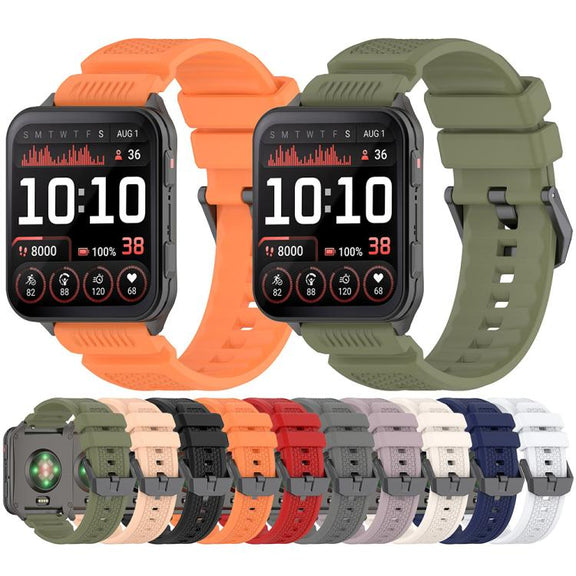 For Garmin Venu X1 Armor Silicone Watch Band(Starlight)
