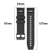 For Garmin Venu X1 Armor Silicone Watch Band(Roland Purple)