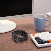 For Garmin Venu X1 Armor Silicone Watch Band(Roland Purple)