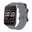 For Garmin Venu X1 Ring Buckle Nylon Canvas Watch Band(Gray) - free shipping - PMC TechLife - Order now!
