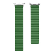 For Samsung Galaxy Watch8 / Watch8 Classic Magnetic Silicone Watch Band(Green)