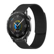 22mm Lychee Texture Soft Magnetic Silicone Watch Band(Black) - free shipping - PMC TechLife - Order now!