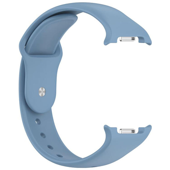 For Samsung Galaxy Watch8 / Watch8 Classic Reverse Buckle Silicone Watch Band(Blue)