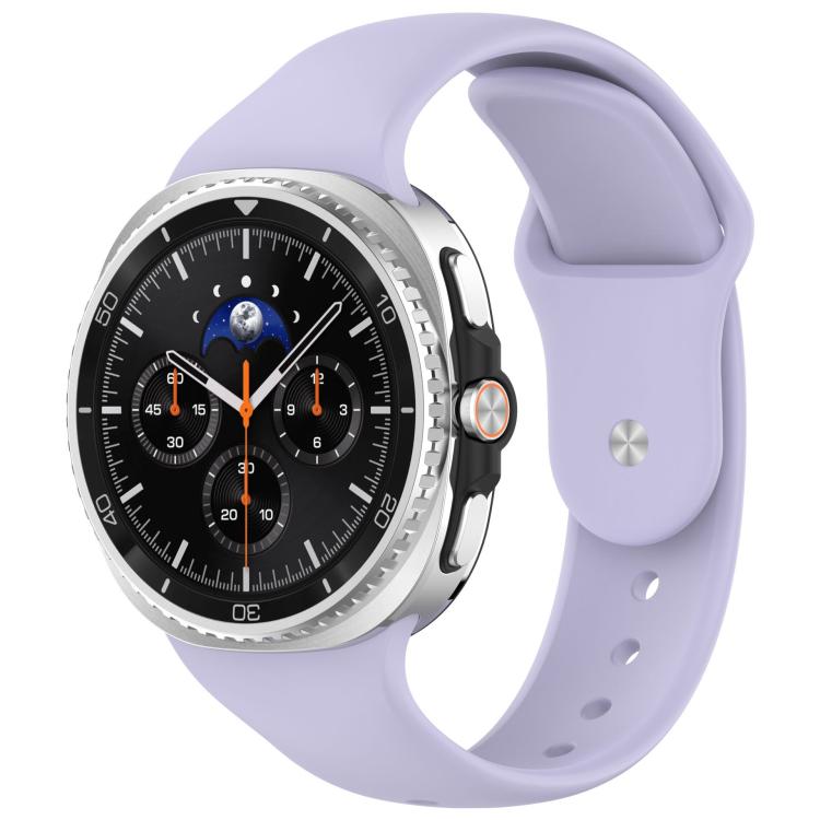 For Samsung Galaxy Watch8 / Watch8 Classic Reverse Buckle Silicone Watch Band(Purple) - free shipping - PMC TechLife - Order now!