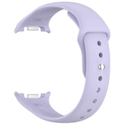 For Samsung Galaxy Watch8 / Watch8 Classic Reverse Buckle Silicone Watch Band(Purple)