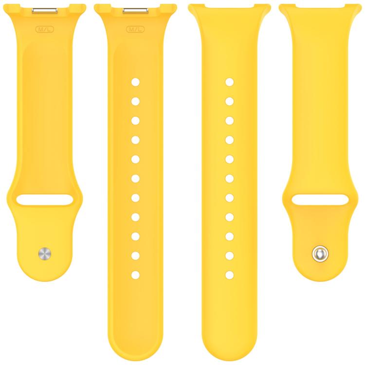 For Samsung Galaxy Watch8 / Watch8 Classic Reverse Buckle Silicone Watch Band(Black)