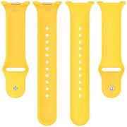For Samsung Galaxy Watch8 / Watch8 Classic Reverse Buckle Silicone Watch Band(White)
