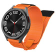 22mm Universal Braided Cord Nylon Hook and Loop Fastener Watch Band(Orange) - free shipping - PMC TechLife - Order now!