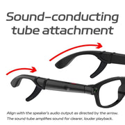 G1 Smart Glasses, Support AI Translation / Take Photos / AI Conversation(Black)