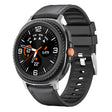 For Samsung Galaxy Watch8 / Watch8 Classic Metal Head Leather Skin Silicone Watch Band(Black) - free shipping - PMC TechLife - Order now!
