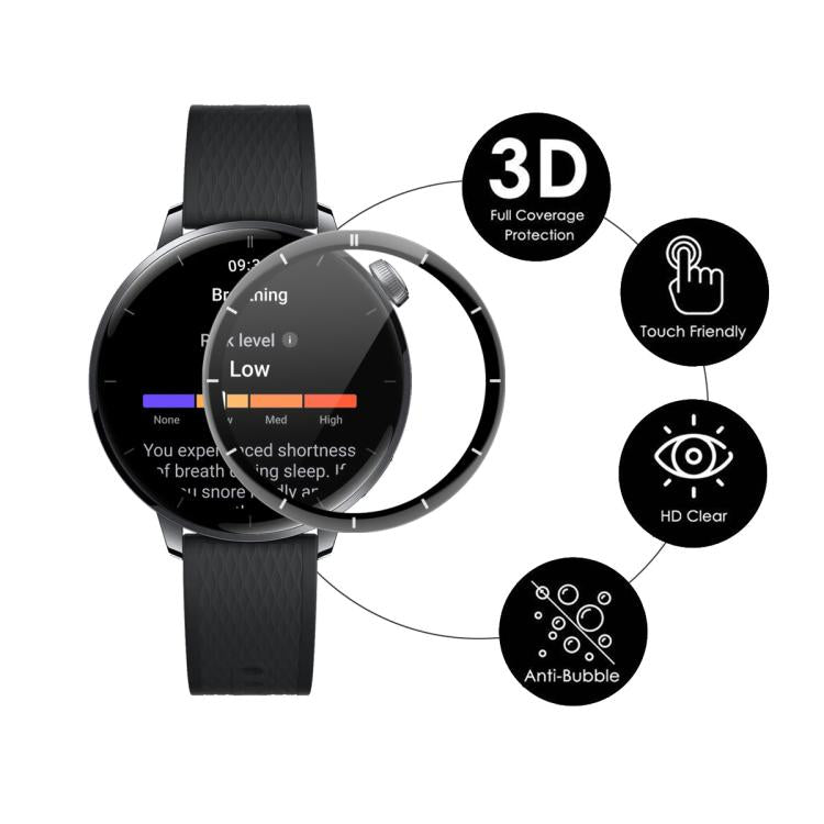 For OnePlus Watch 3 43mm ENKAY 3D Full Coverage Soft PC Edge PMMA HD Screen Protector Film