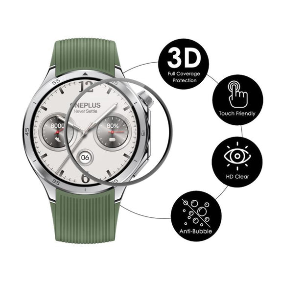 For OnePlus Watch 3 46mm ENKAY 3D Full Coverage Soft PC Edge PMMA HD Screen Protector Film