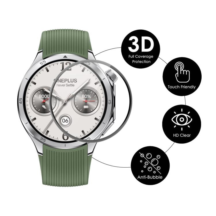 For OnePlus Watch 3 46mm ENKAY 3D Full Coverage Soft PC Edge PMMA HD Screen Protector Film