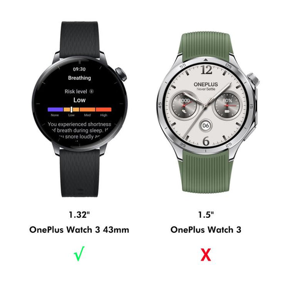For OnePlus Watch 3 43mm 2pcs ENKAY 3D Full Coverage Soft PC Edge PMMA HD Screen Protector Film