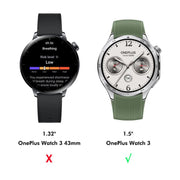 For OnePlus Watch 3 46mm 5pcs ENKAY 3D Full Coverage Soft PC Edge PMMA HD Screen Protector Film