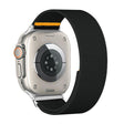 For Apple Watch 42mm / 41mm / 40mm / 38mm Adjustable Single Loop Elastic Nylon Watch Band(Black) - free shipping - PMC TechLife - Order now!
