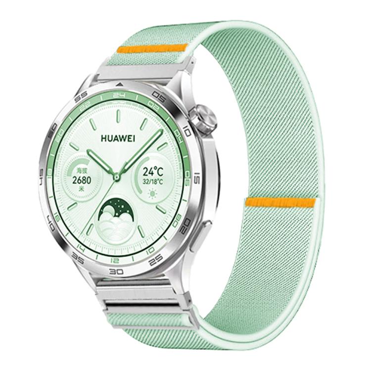 18mm Adjustable Single Loop Elastic Nylon Watch Band(Mint Green) - free shipping - PMC TechLife - Order now!