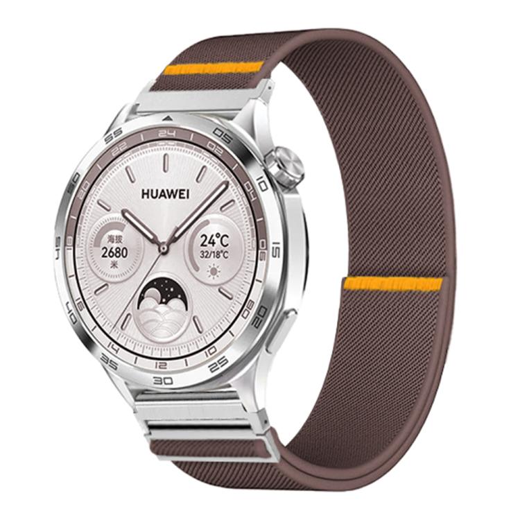 18mm Adjustable Single Loop Elastic Nylon Watch Band(Smokey Purple) - free shipping - PMC TechLife - Order now!