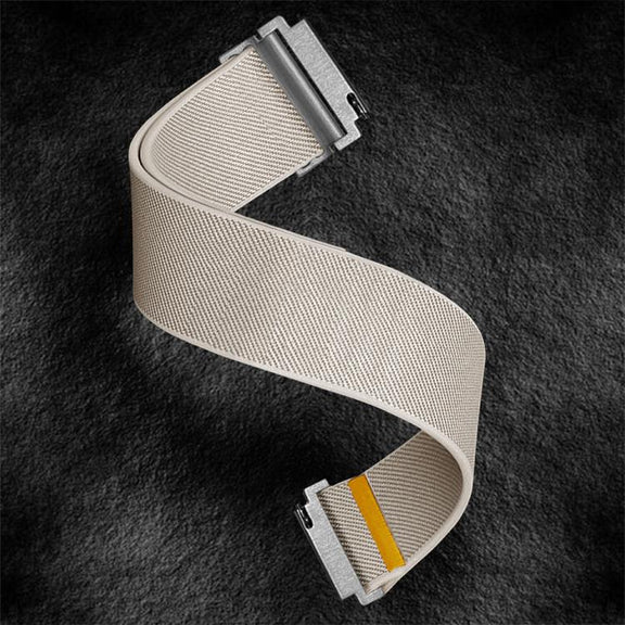 20mm Adjustable Single Loop Elastic Nylon Watch Band(Starlight)