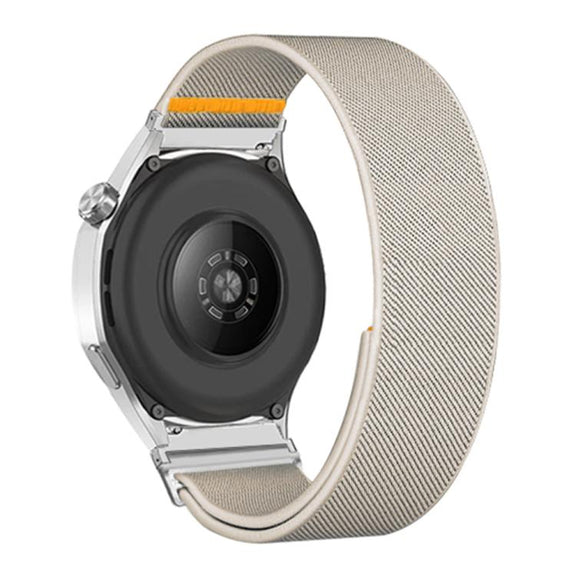 22mm Adjustable Single Loop Elastic Nylon Watch Band(Starlight)