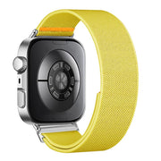 For Huawei Watch Fit3 / Fit4 / Fit4 Pro Adjustable Single Loop Elastic Nylon Watch Band(Yellow)