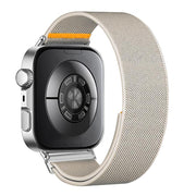 For Huawei Watch Fit3 / Fit4 / Fit4 Pro Adjustable Single Loop Elastic Nylon Watch Band(Starlight)