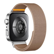 For Huawei Watch Fit3 / Fit4 / Fit4 Pro Adjustable Single Loop Elastic Nylon Watch Band(Milk Tea)